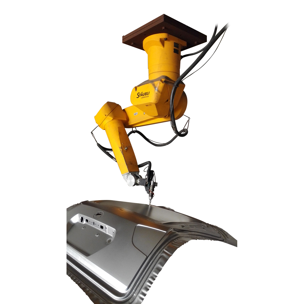Three dimensional cutting of stobil robot