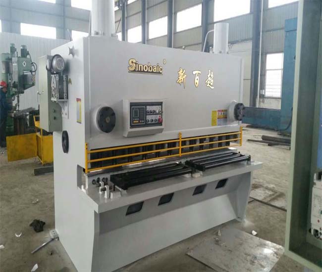16x2500 gate type CNC shearing machine